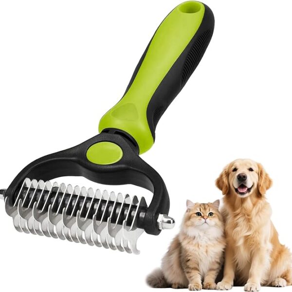 Spazzola per cani a doppia faccia