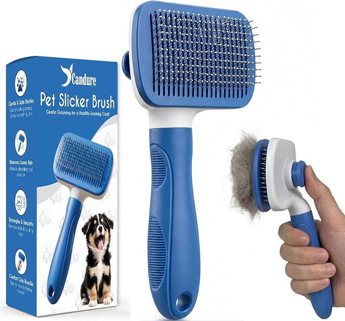 Spazzola per pelo corto per cani