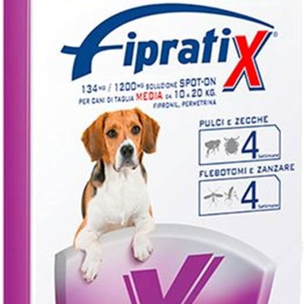 Antiparassitario spot-on per cani di taglia media, 3 pipette