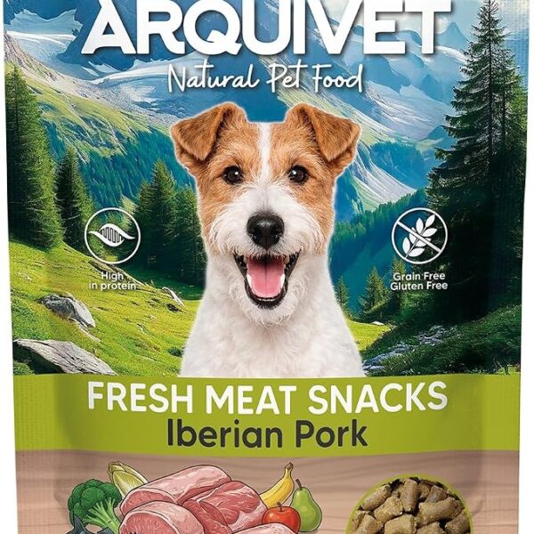 Snack per cani a base di carne essiccata