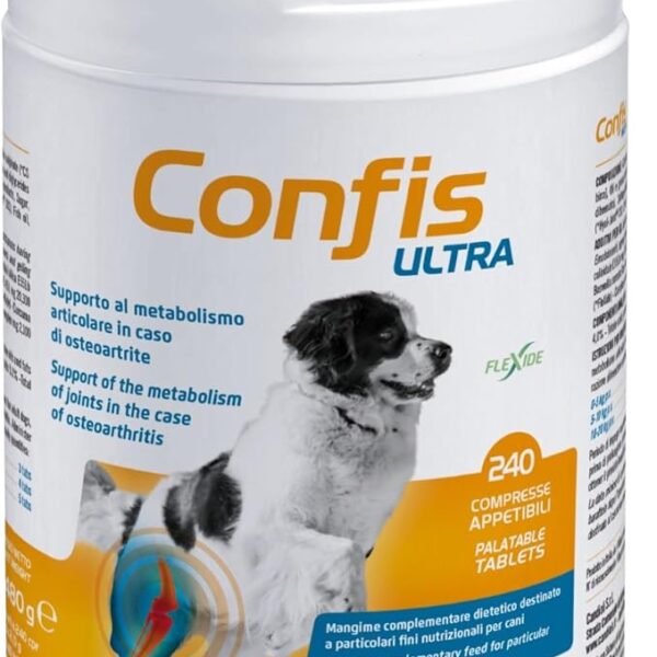 Integratore per articolazioni di cani con condroitina e glucosamina