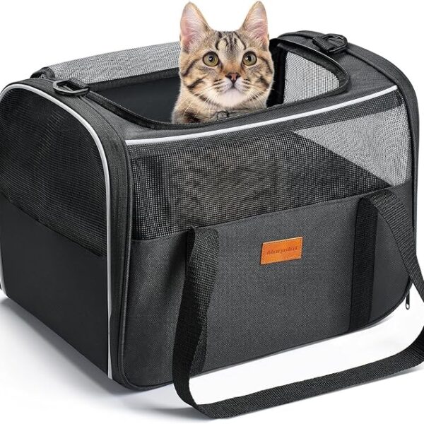 Trasportino morbido per gatti