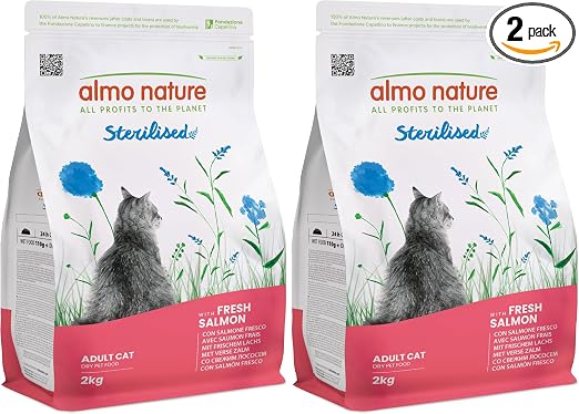 Crocchette Gatto Sterilizzato Salmone 2 kg - Image 3