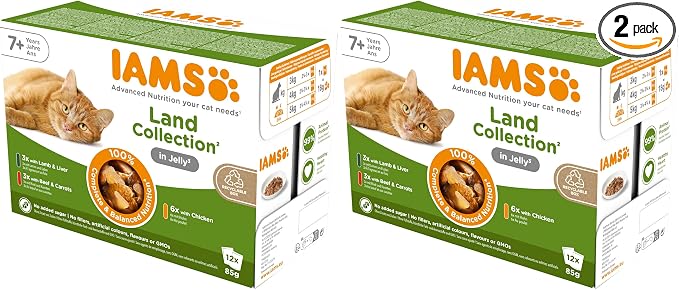 Cibo Umido Gatto Pollo e Verdure 12x85 g